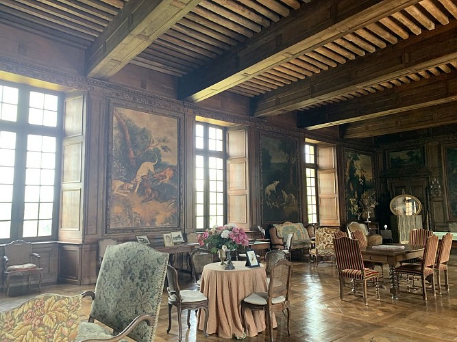 Le grand salon ©OTPerigordLimousin