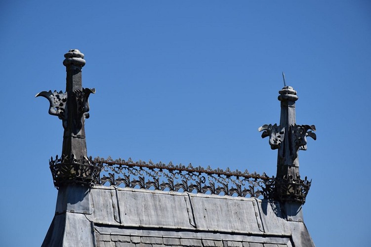 Château de Jumilhac faîtieres ©DGuignard