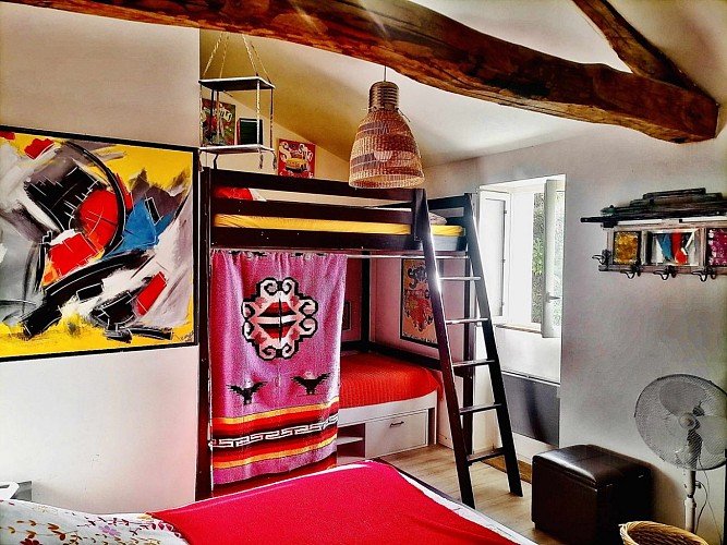 Le Moulin de Pascale - Chambre Mondarrain