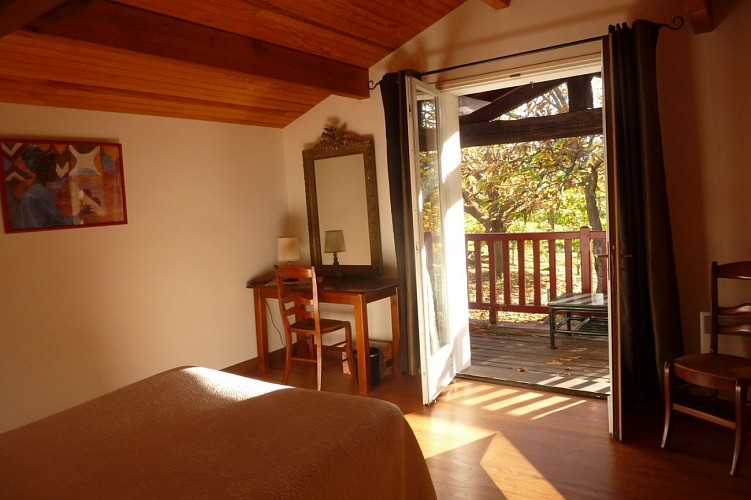 Castorene - Chambre balcon