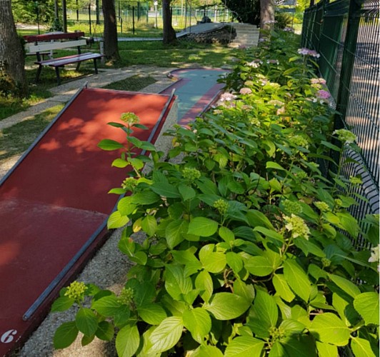 Mini Golf le Moulin - Lons - difficulté
