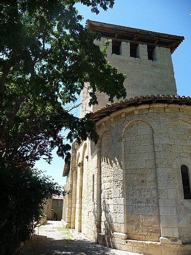 Eglise de Faye à Ribérac - Nef
