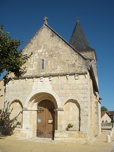 Eglise de Saint-Vincent-Jalmoutiers