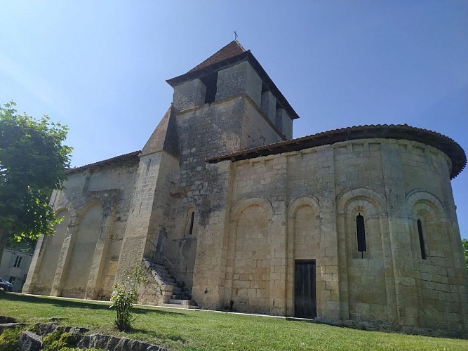 Eglise de chenaud - GoogleMap Mumu Rando2