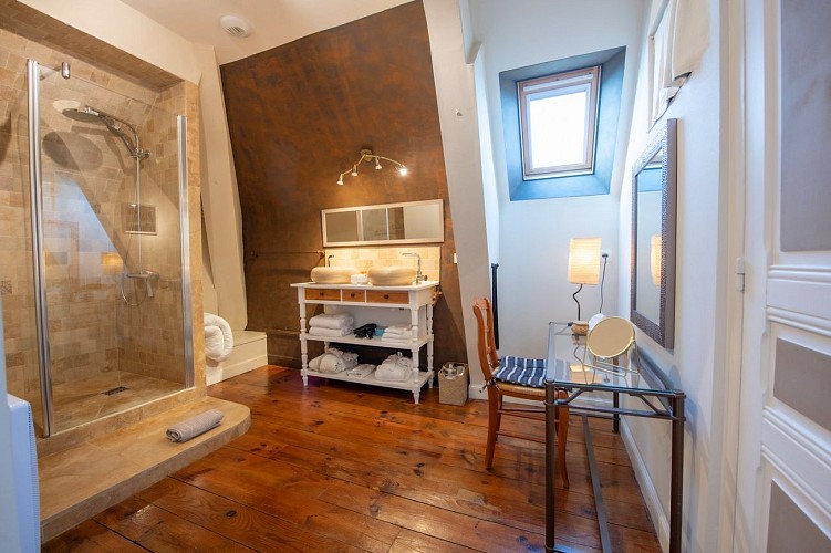 Villa Hortebise - Chambre Travertin