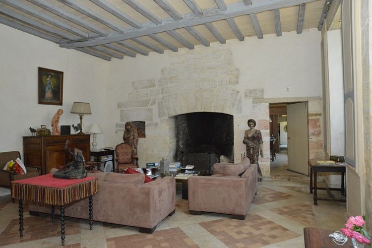 Château de Clauzuroux - Champagne Fontaines - Intérieur 1