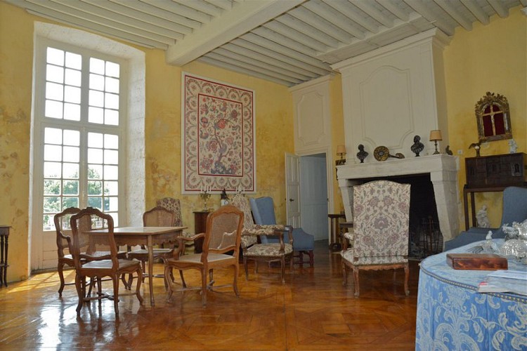 Château de Clauzuroux - Champagne Fontaines - Intérieur