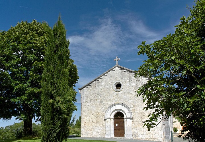 Eglise Saint-Mandé-et-Notre-Dame (Sencenac-Puy-de-Fourches) façade