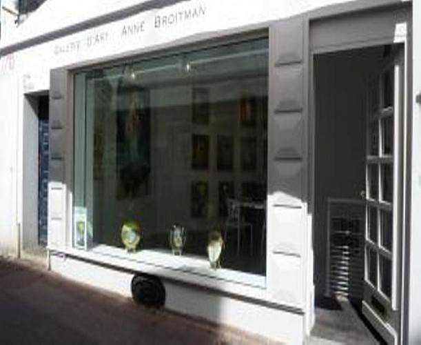 Galerie d'Art Anne BROITMAN - Biarritz - Devanture