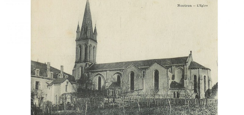 carte postal eglise