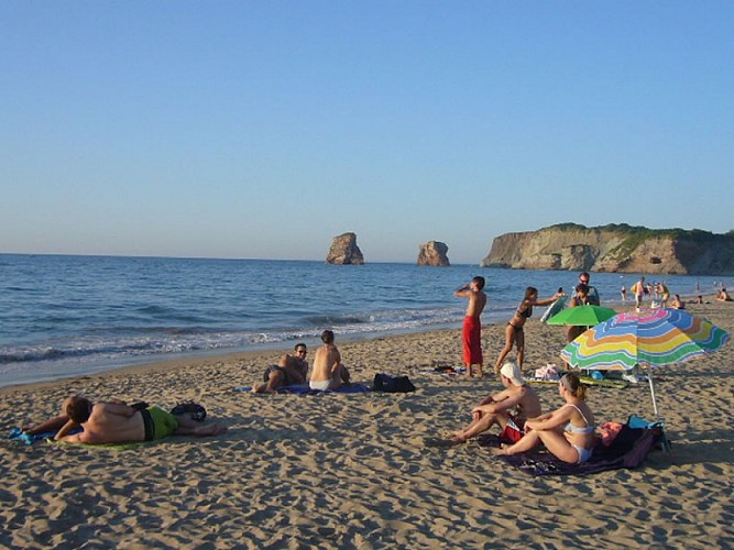 OT HENDAYE-Plage haute saison