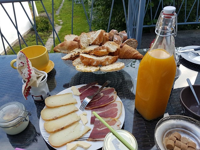 Petit déjeuner oriental