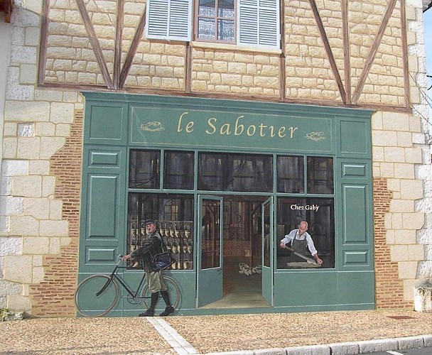 trompe l'oeil sabotier neuvic