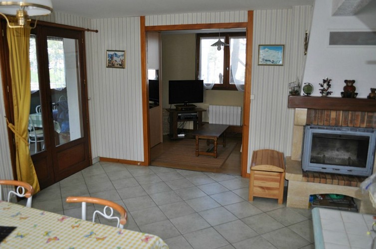 Chalet Delugat - Pièce principale