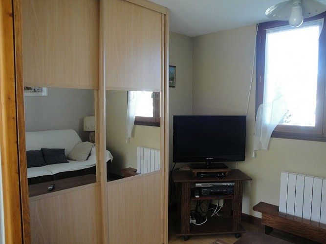 Chalet Delugat - Coin nuit et séjour