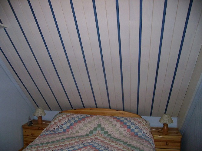 Chalet Delugat - Chambre bleue