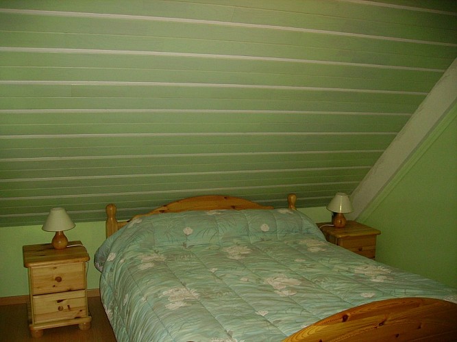 Chalet Delugat - Chambre verte