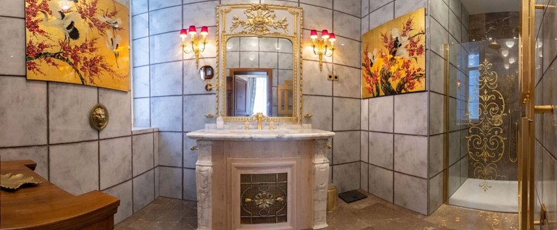 Chateau-de-Druon---salle-de-bain-chambre-Empire