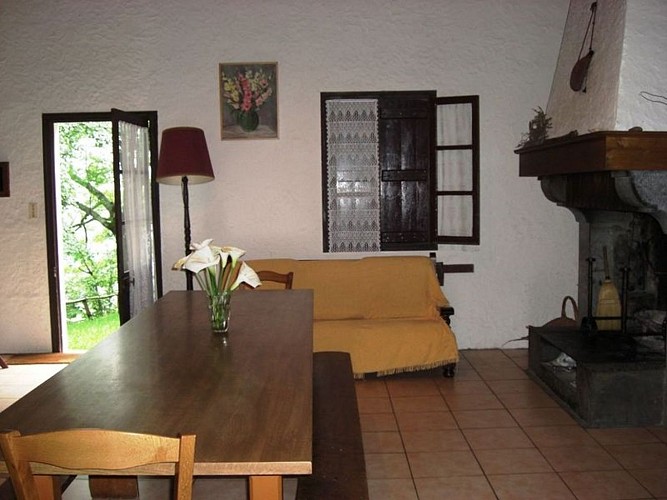 Location Unhassobiscay - Séjour - Béhorléguy