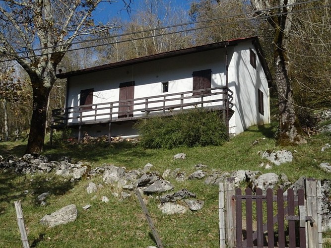 Location Unhassobiscay - Vue maison - Béhorléguy