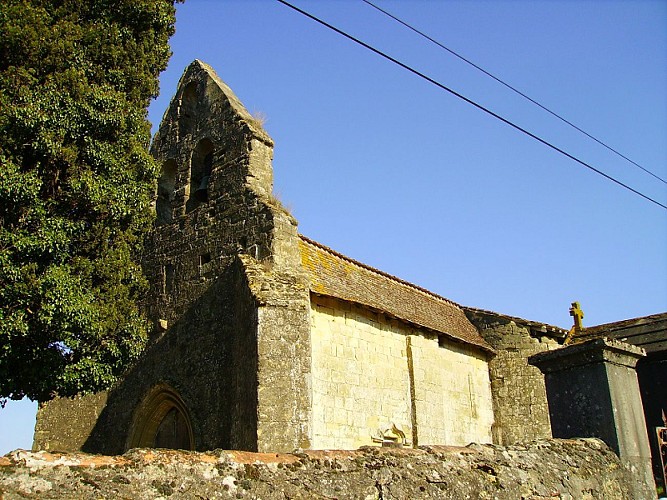 Eglise st Pierre Fossès et Baleyssac