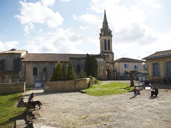 Bernos-Beaulac - église (ph. Mathieu Anglada)