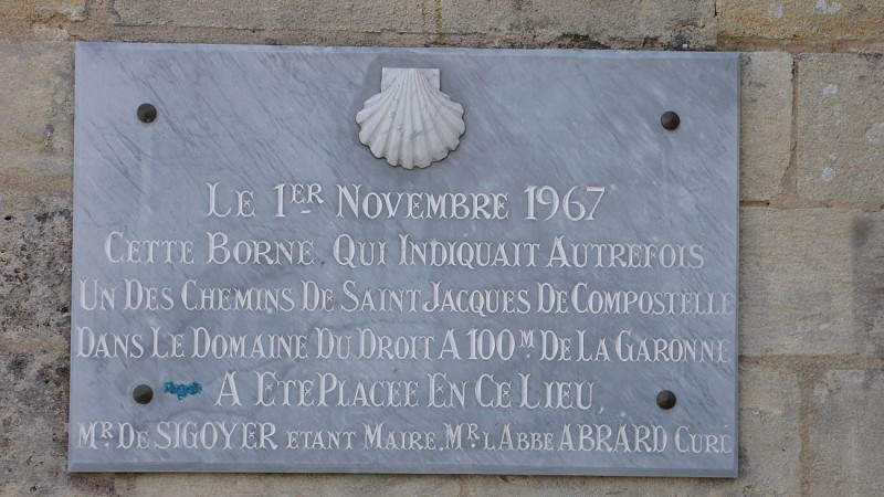 Borne de Saint Jacques