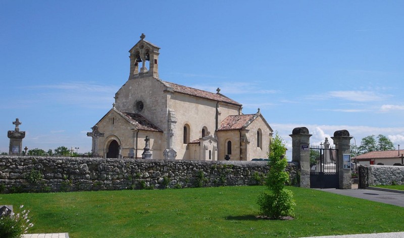 Eglise Saint-Médard de Saint-Médard-d'Eyrans