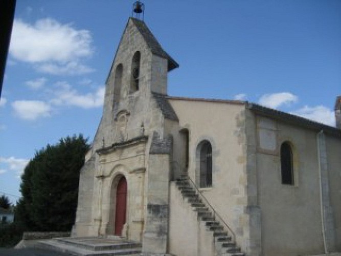 Destination Garonne, église Saint-Hippolyte, Arbanats