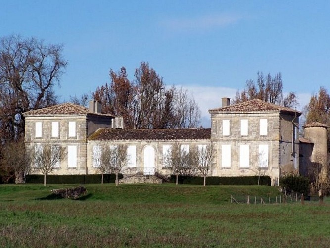 Labescau - château