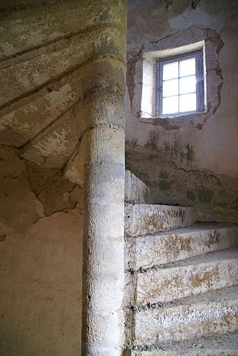 Maison de Tardes escalier de la tour