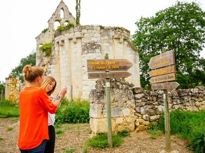 Grignols - église d'Auzac