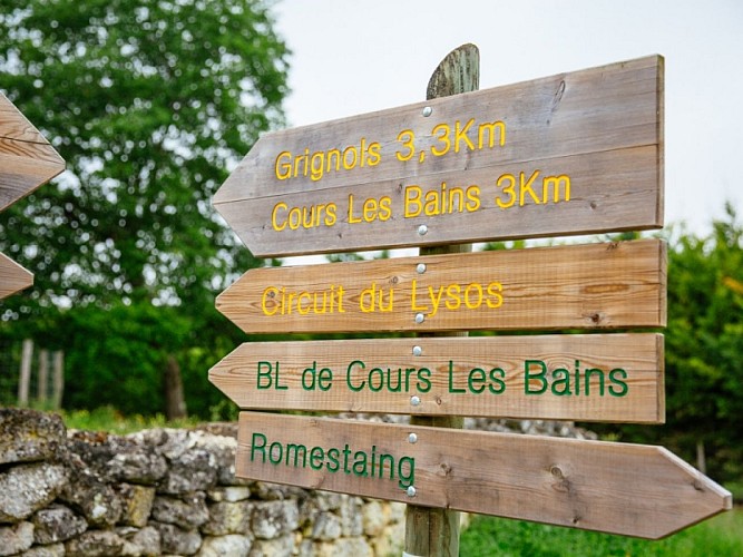 Grignols - randonnée