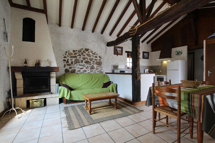 Maison Etcheverry A coin salon - St Jean Le Vieux