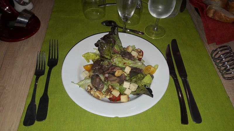 salade de gésiers