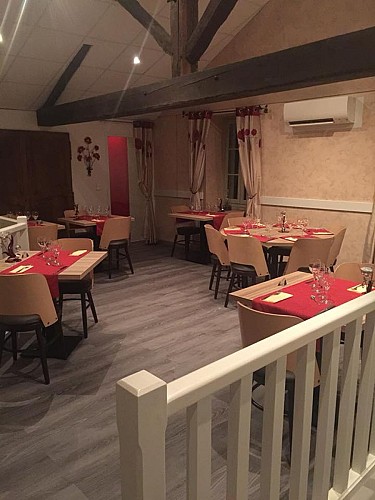 la première salle à l'étage