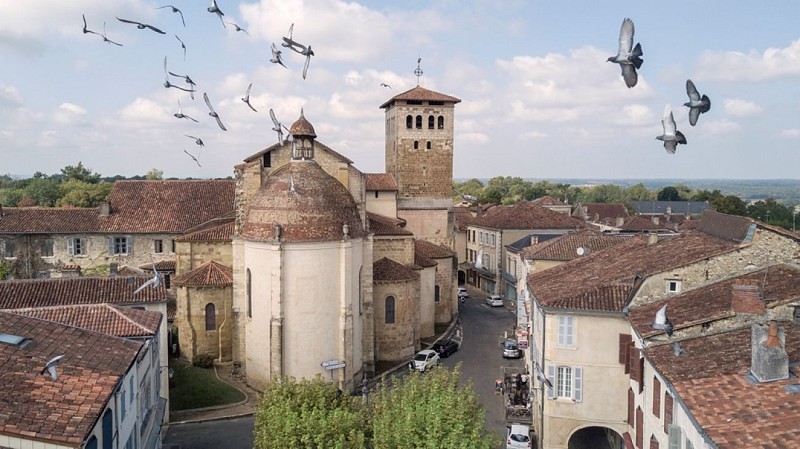 2020_ST SEVER_Abbatiale-vue-du-ciel