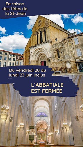 Abbatiale fermée