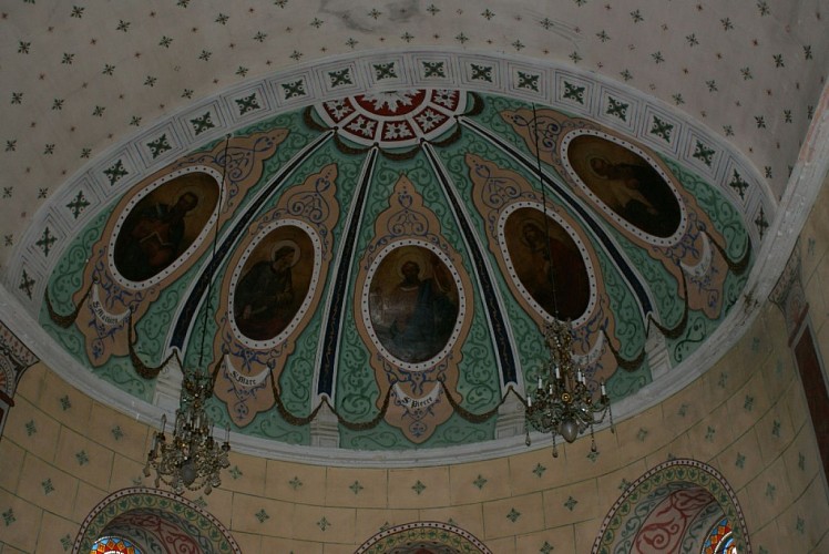 Eglise Montfort - Plafond du choeur