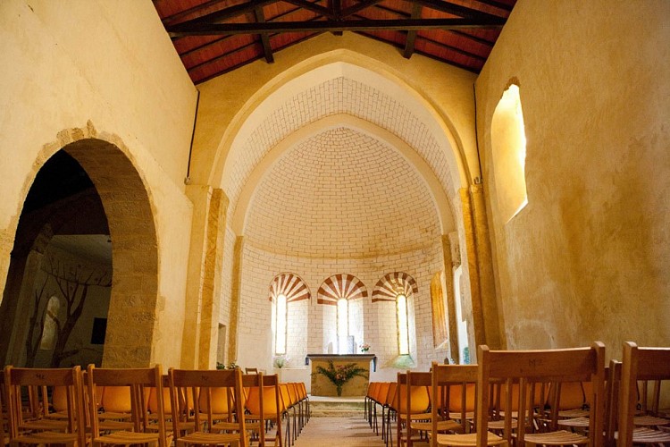 L'Eglise de Beaussiet à Mazerolles