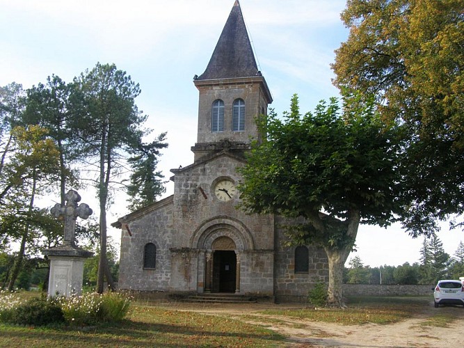 Eglise Saint Etienne d'Uchacq-et-Parentis