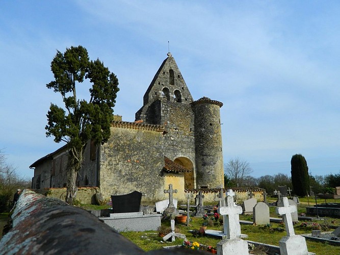 Escalans- Eglise Saint Jean Baptiste 1