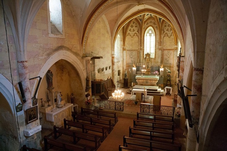 Mauvezin d'Armagnac - Eglise Notre Dame - Intérieur