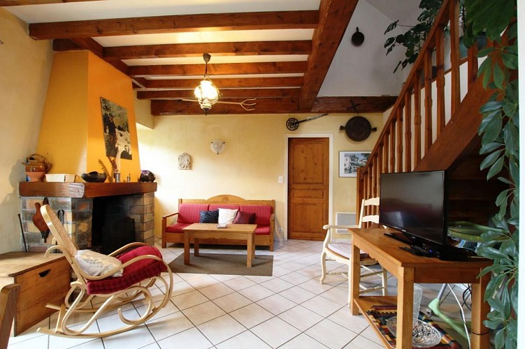 Maison Bidegay Sainte Engrâce montagne basque salon salon3