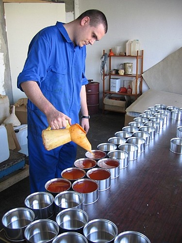 Abbaye de Maylis - Fabrication de la cire