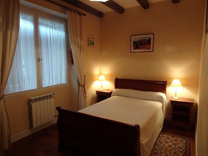 Maison Chambeau chambre lit double bateau - St Martin d Arrossa