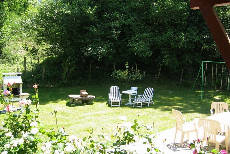 Maison Chambeau jardin - St Martin d Arrossa