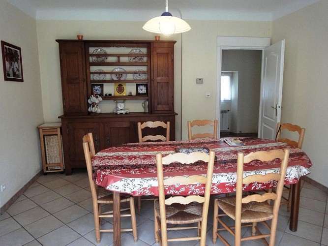 Maison Chambeau salle a manger - St Martin d Arrossa