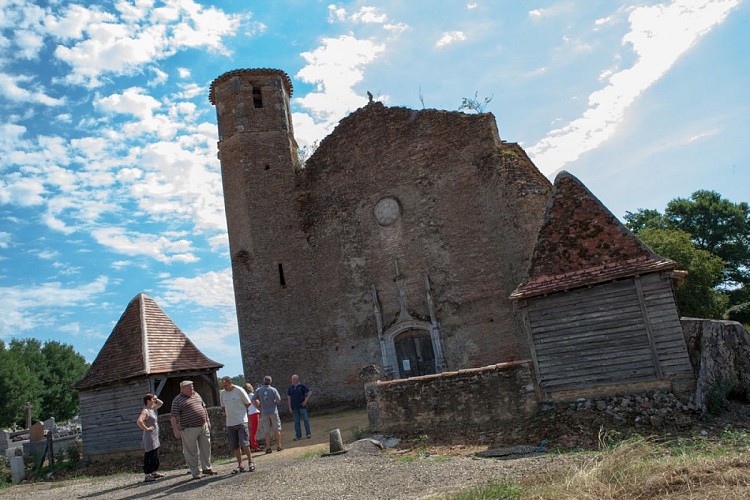 Parleboscq - Eglise de Bouau (9)