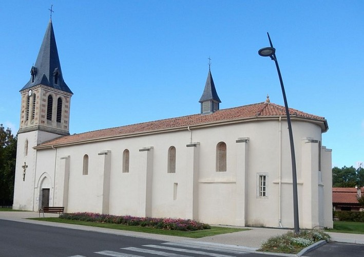 L'église Notre Dame Moliets